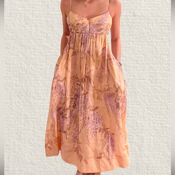 Zimmermann Dresses & Skirts - ZIMMERMANN Pink Maxi Dress